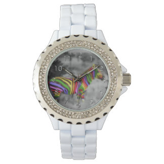 Rainbow Zebra Armbandsur