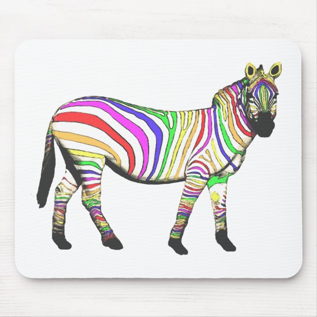 Rainbow Zebra Musmatta (Framsidan)