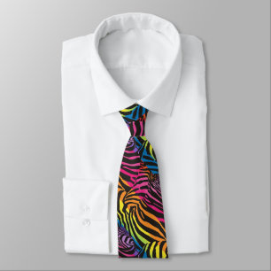 Rainbow Zebra Stipes Slips