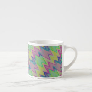 Rainbow Zigzags Espressomugg