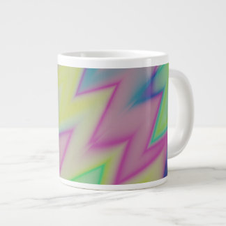 Rainbow Zigzags Jumbo Mugg