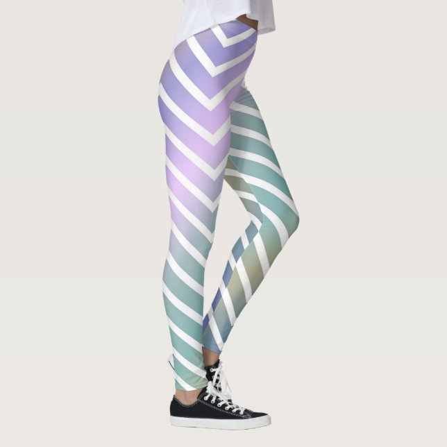 Rainbow Zigzags Leggings (Höger)