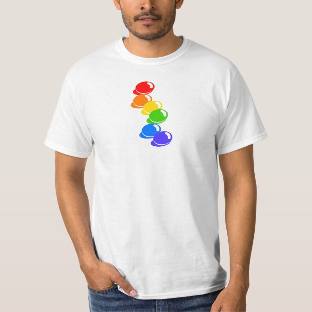 Rainbowbeans (liten) t shirt (Framsida)