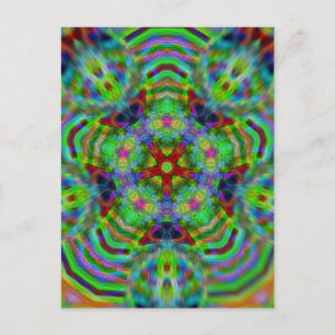 Rainbow'delica Postcard Vykort