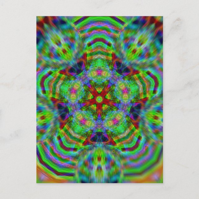 Rainbow'delica Postcard Vykort (Framsida)