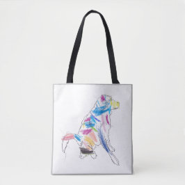 RainbowDog Bok Bag Tygkasse