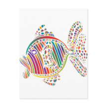 RainbowFish Greeting-kort