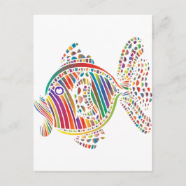 RainbowFish Greeting-kort Vykort