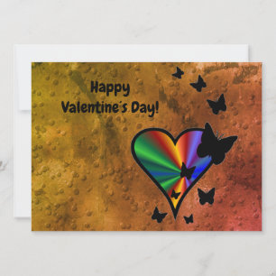 Rainbowheart och Butterfly Kort