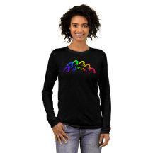 RainbowHearts Tri-Blend Tröja