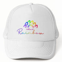 RainbowHearts Truckerkeps