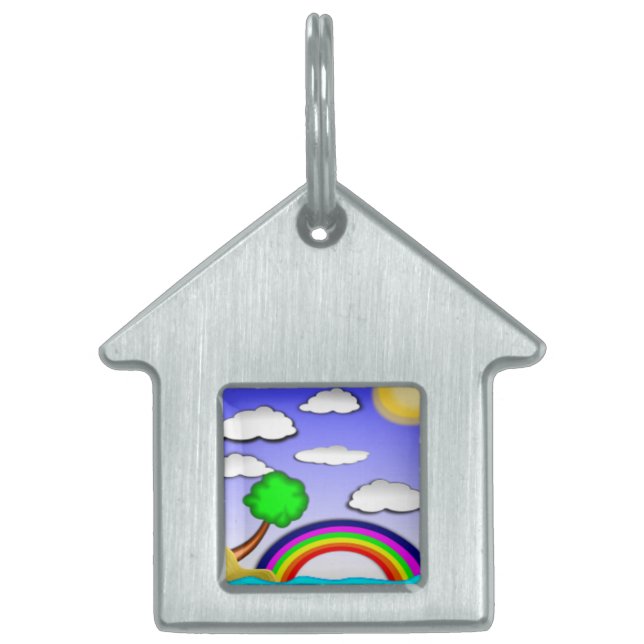 RAINBOWLAND ID-bricka HUSDJUR (Framsidan)
