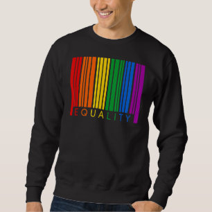 Rainbown Equal Högers Lgbtq Ally Lgbt Pri Lång Ärmad Tröja