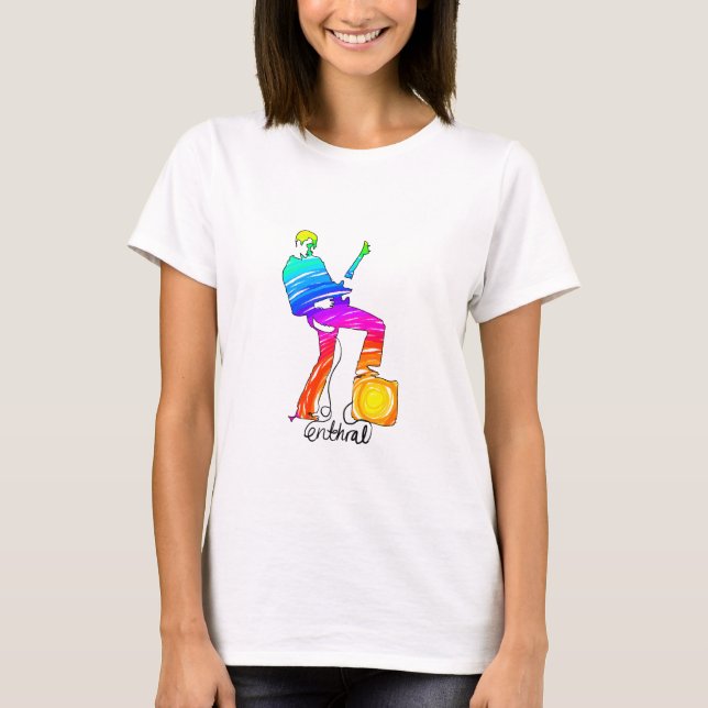 rainbowplayer t-shirt (Framsida)