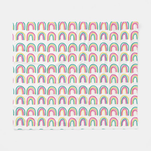 Rainbows Fleecefilt (Framsidan (Horisontell))