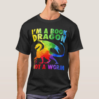 Rainbows, jag är en Bok-dragon, inte en Mask LGBT  T Shirt
