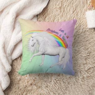 Rainbows och Unicorns Kudde