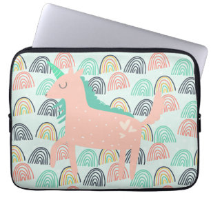 Rainbows och Unicorns Laptop Fodral