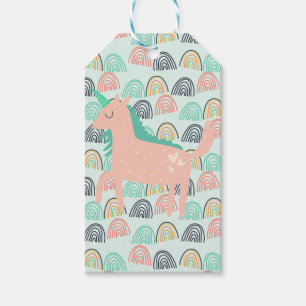 Rainbows och Unicorns Presentetikett