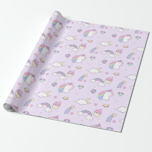 Rainbows och Unicorns Presentpapper