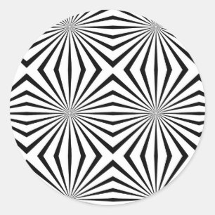 RainbowSanning Live Hallucinations Optical Illusio Runt Klistermärke
