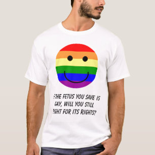 rainbowsmileyen om foster som du sparar, är glad, tröja