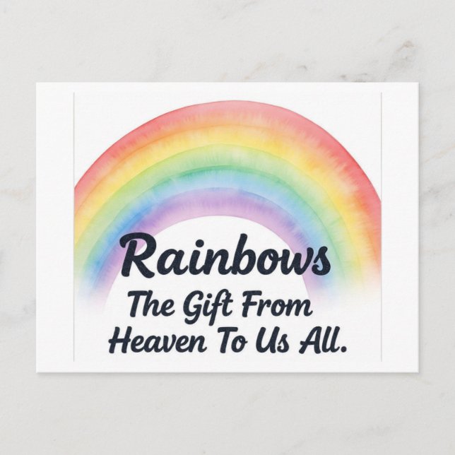 RainbowWitch Helg Vykort (Framsida)