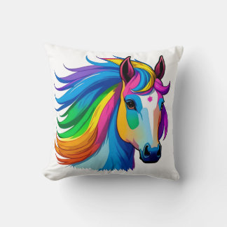 Raindbow Horse Kudde