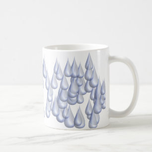 Raindrops (3D) Kaffemugg
