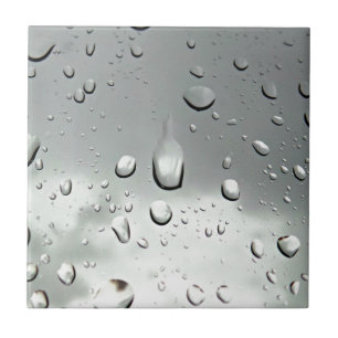 Raindropsfotografi Kakelplatta
