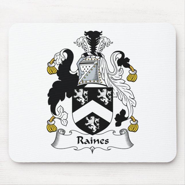 Raines familjvapensköld musmatta (Framsidan)