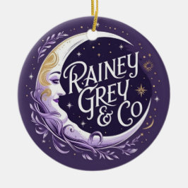 RAINEY GRÅ CO [logo8] Julgransprydnad Keramik