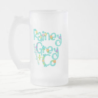 RAINEY GRÅTT + CO [logotyp 6] Frostat Ölglas