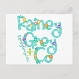 RAINEY GRÅTT + CO [logotyp 6] Vykort