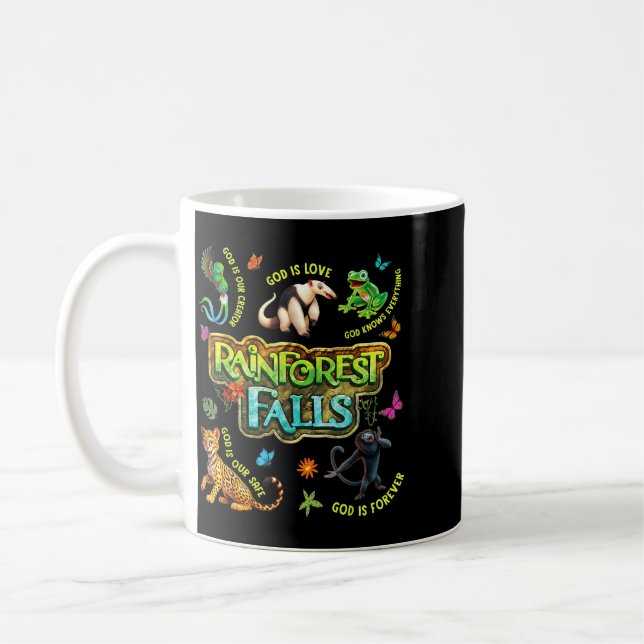 Rainforest Falls Utforska Guds Natur Vbs Kaffemugg (Vänster)