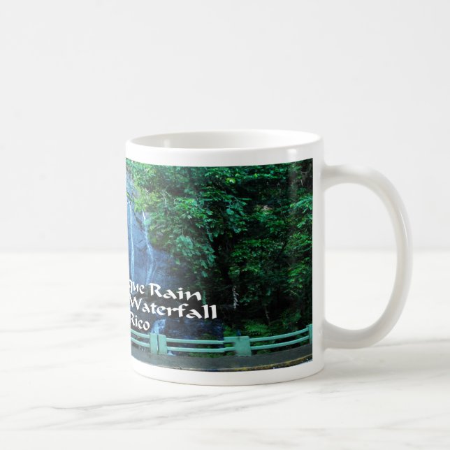 Rainforest för El Yunique Kaffemugg (Höger)