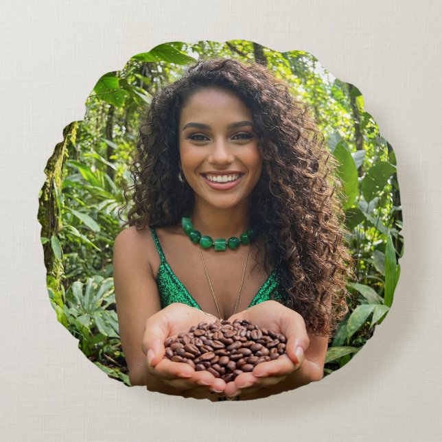 RAINFOREST LOVE  RUND KUDDE (Framsidan)