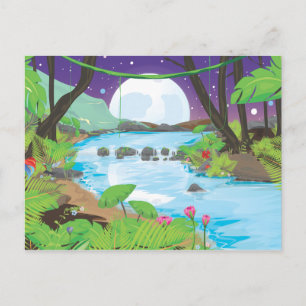 Rainforest River Vykort