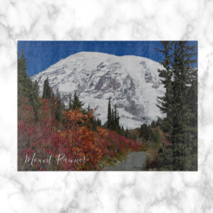 Rainier Hiking Trail Fall Färg