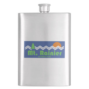 Rainier National Park Retro Fickplunta