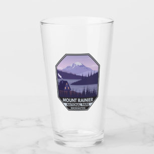 Rainier nationalpark Washington Cabin Retro Glaskopp