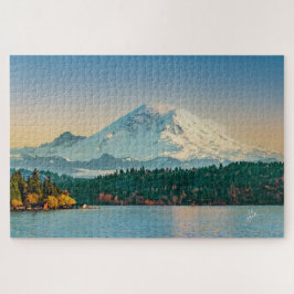 Rainier & Sjö Washington Sunset Fine Art Pussel