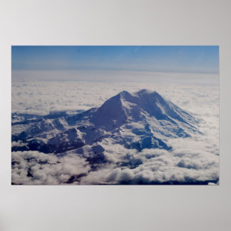 Rainier vid 25 000 fot poster