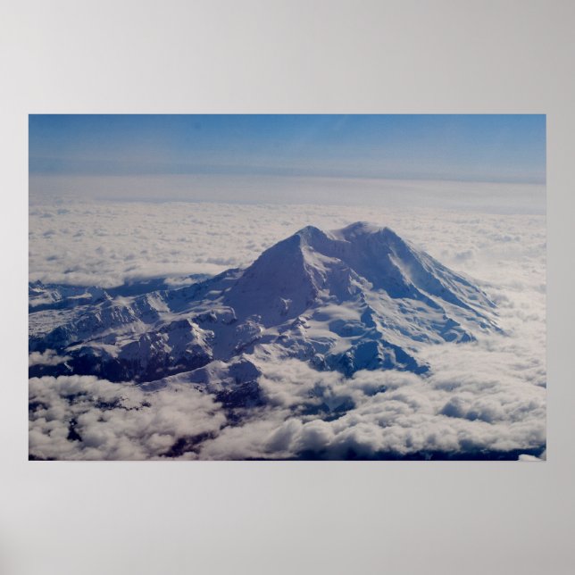 Rainier vid 25 000 fot poster (Framsidan)