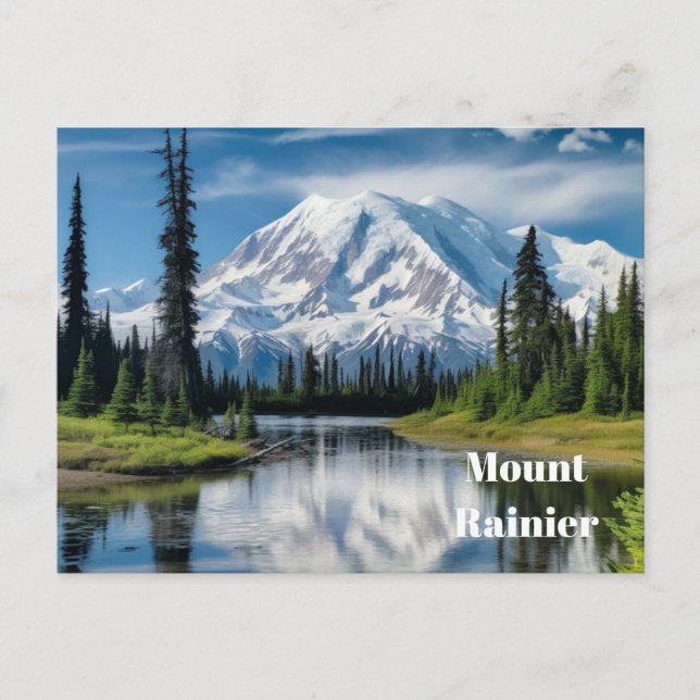 Rainier-vykort Vykort (Framsida)