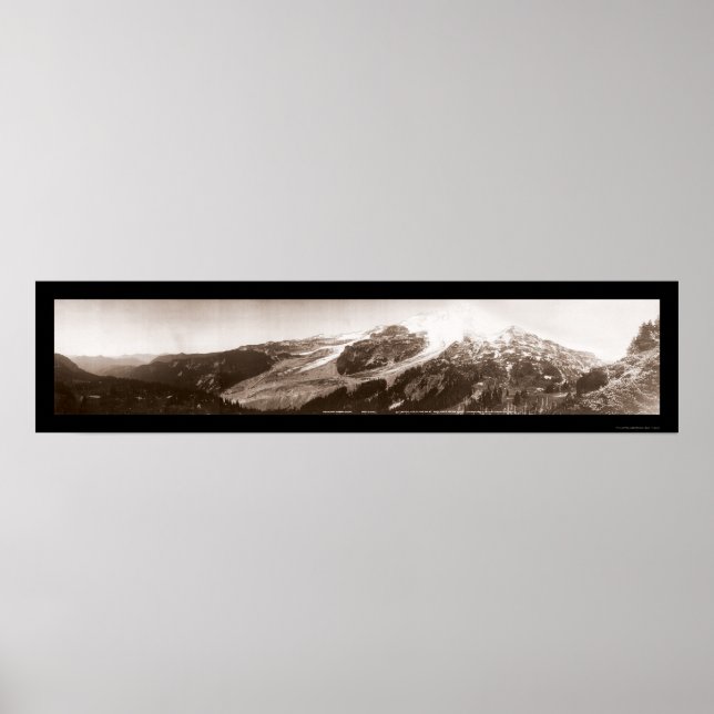 Rainier WA Photo 1907 Poster (Framsidan)