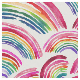 RAINRUBRIKER OM Färgfull vattenfärg Tyg