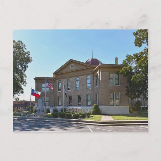 Rains County Courthouse, Emory, Texas Vykort (Framsida)