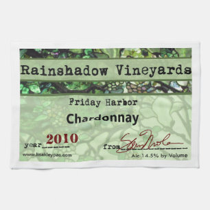 RainshadowvingårdChardonnay kökshandduk