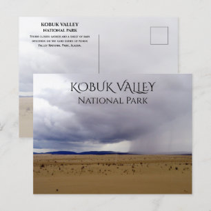 Rainstorm avlidna på Dunes, Kobuk nationalpark Vykort